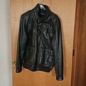 Tommy Hilfiger Faux Leather jacket, M, Brown